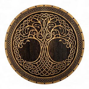 STROM ŽIVOTA, DŘEVĚNÝ NÁSTĚNNÝ OBRAZ 32CM - DŘEVĚNÉ OBRAZY - HOME DECOR