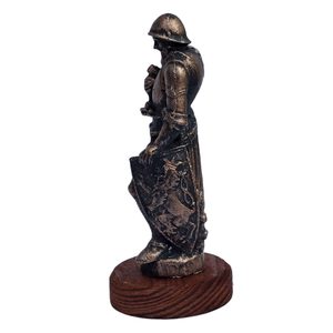RYTÍŘ S MEČEM, MINIATURA - SLOVANÉ, ČECHY, MORAVA - HOME DECOR