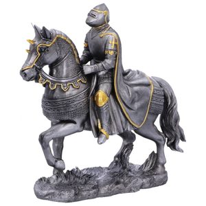 WAR HORSE, FIGURKA RYTÍŘ - FIGURKY - HOME DECOR
