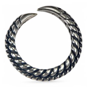 VIKINGSKÝ PLETENÝ STŘÍBRNÝ PRSTEN, AG 925 - PRSTENY - STŘÍBRNÉ ŠPERKY