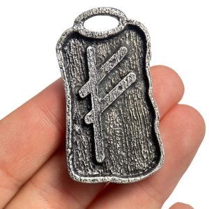 FEHU - RUNA AMULET, ZINEK - RUNY - ŠPERKY