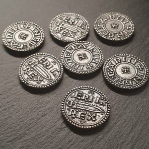 ERIC BLOODAXE, NORTHUMBIRA, 952 REPLIKA VIKINSKÉ MINCE, ZINEK - STŘEDOVĚK AŽ RENESANCE, MINCE - KOVÁŘSTVÍ A MINCE