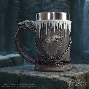 KORBEL GAME OF THRONES HOUSE STARK TANKARD - POHÁRY A HRNKY - HOME DECOR