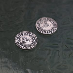 SIHTRIC II.,NORTHUMBIRA, CCA 940 REPLIKA VIKINSKÉ MINCE, STŘÍBRO 925 - STŘEDOVĚK AŽ RENESANCE, MINCE - KOVÁŘSTVÍ A MINCE