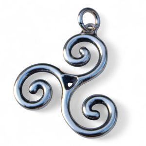 KELTSKÝ TRISKEL, STŘÍBRNÝ PŘÍVĚSEK AG 925 - PŘÍVĚSKY - STŘÍBRNÉ ŠPERKY