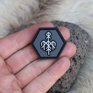 WARDRUNA RUNA NÁŠIVKA 3D PVC - NÁŠIVKY - MÓDA