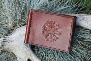 VEGVISIR, KOŽENÁ PENĚŽENKA - DOLAROVKA - KOŽENÉ PENĚŽENKY - SEDLÁŘSTVÍ