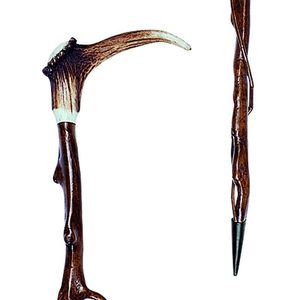 Bâton de marche avec bois de cerf