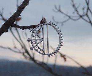 BEAIVI A MANO, SLUNCE A MĚSÍC, SÁMSKÝ STŘÍBRNÝ PŘÍVĚSEK, AG 925 - PŘÍVĚSKY - STŘÍBRNÉ ŠPERKY
