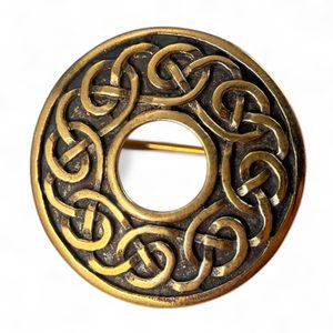 PROPLÉTANÁ BROŽ, KELTSKÁ INSPIRACE - BROŽE A KNOFLÍKY - ŠPERKY