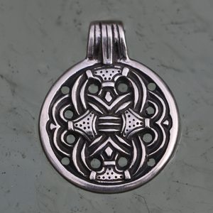 BORRE - STŘÍBRNÝ PŘÍVĚSEK, VIKINSKÝ STYL, AG 925 - PŘÍVĚSKY - STŘÍBRNÉ ŠPERKY