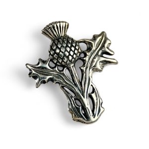 SKOTSKÝ BODLÁK, STŘÍBRNÝ PŘÍVĚSEK, AG 925 - PŘÍVĚSKY - STŘÍBRNÉ ŠPERKY