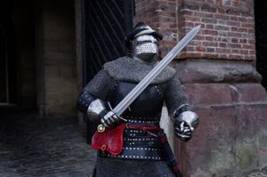 JEDNORUČNÍ MEČ DISC DE LUXE, MĚKČENÝ - FAKESTEEL - MEČE MĚKČENÉ - ZBRANĚ