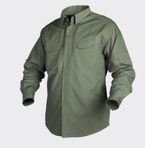 KOŠILE DEFENDER LONG SLEEVE, HELIKON-TEX, OLIVE - TRIČKA - ARMY{% if kategorie.adresa_nazvy[0] != zbozi.kategorie.nazev %} - BUSHCRAFT{% endif %}