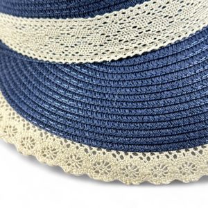 DÁMSKÝ LETNÍ KLOBOUK S KRAJKOU - POKRÝVKY HLAVY - MÓDA