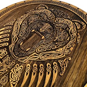 BERSERKER, DŘEVĚNÝ NÁSTĚNNÝ OBRAZ 32CM - DŘEVĚNÉ OBRAZY - HOME DECOR