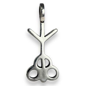 HISTORICKÝ STŘÍBRNÝ PŘÍVĚSEK, II, DOBA BRONZOVÁ, AG 925 - PŘÍVĚSKY - STŘÍBRNÉ ŠPERKY