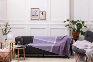 HEATHER & PURPLE, LUXUSNÍ VLNĚNÁ DEKA, IRSKO - VLNĚNÉ DEKY - MÓDA