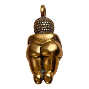 WILLENDORFSKÁ VENUŠE, PŘÍVĚŠEK, BRONZ - PŘÍVĚSKY - ŠPERKY