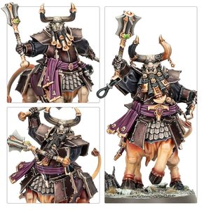 WARHAMMER AGE OF SIGMAR: HELSMITHS OF HASHUT: BULL CENTAURS - WARHAMMER AGE OF SIGMAR - HRY A KNIHY
