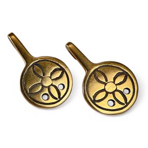 HÁČKY NA OVINKY, ANGLIE, X. STOLETÍ BRONZ - BROŽE A KNOFLÍKY - ŠPERKY