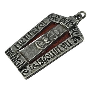 HUSITSKÝ ŠTÍT - PAVÉZA, PŘÍVĚŠEK, ZINEK, SMALT - VŠECHNY AMULETY, VLASTNÍ VÝROBA - ŠPERKY