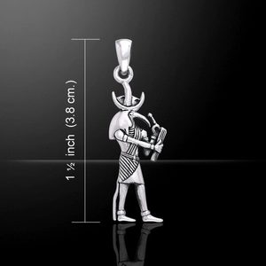 THOTH, MOUDROST A UČENLIVOST, STARÝ EGYPTSKÝ BŮH, AG 925 - PŘÍVĚSKY - STŘÍBRNÉ ŠPERKY