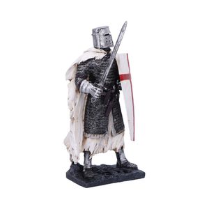 STŘEDOVĚKÝ TEMPLÁŘSKÝ RYTÍŘ, FIGURKA - FIGURKY - HOME DECOR