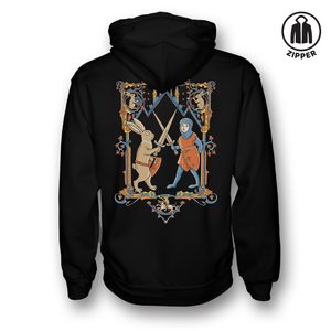 DUEL, MIKINA S KAPUCÍ, ZIPPER - MIKINY - MÓDA