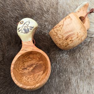 SUSI KUKSA, LAPONSKÁ NÁDOBKA - KUKSY - TÁBOŘENÍ A ŘEMESLA