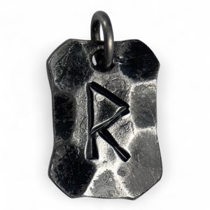 RAIDHO, KOVANÁ RUNA, AMULET - KOVANÉ ŠPERKY - ŠPERKY