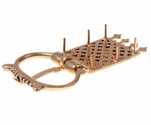 STŘEDOVĚKÁ PŘEZKA - BRONZ - OPASKOVÉ SPONY - ŠPERKY