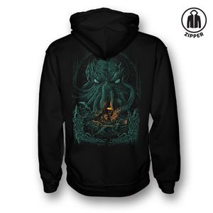 CULT OF CTHULHU MIKINA ZIPPER - MIKINY - MÓDA