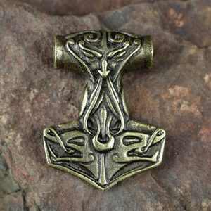 TÓR, THOROVO KLADIVO, ZINEK, STAROMOSAZ - VIKINGSKÉ AMULETY - ŠPERKY
