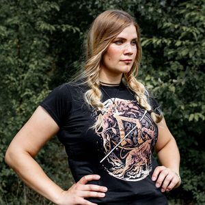 URUZ, EDICE FUTHARK, TRIČKO BAREVNÉ DÁMSKÉ - TRIČKA DÁMSKÁ - MÓDA