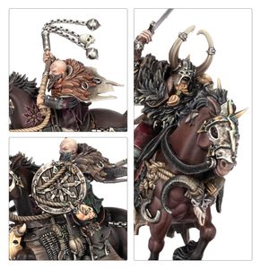 WARHAMMER OLD WORLD: WARRIORS OF CHAOS: CHAOS MARAUDER HORSEMEN - WARHAMMER THE OLD WORLD - HRY A KNIHY