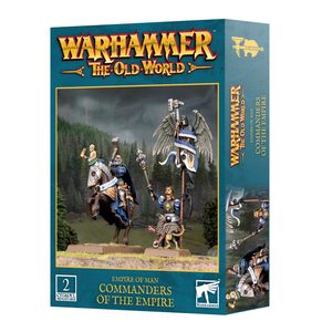 EMPIRE OF MAN: COMMANDERS OF THE EMPIRE - WARHAMMER THE OLD WORLD - HRY A KNIHY