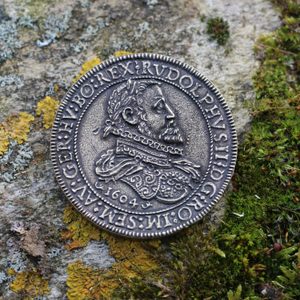 ČECHY, RUDOLF II, TOLAR, REPLIKA MINCE - ZINEK, STAROMOSAZ - STŘEDOVĚK AŽ RENESANCE, MINCE - KOVÁŘSTVÍ A MINCE