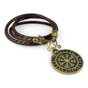 VEGVÍSIR, BOLO - KOMPLET, ZINEK - VIKINGSKÉ AMULETY - ŠPERKY
