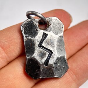 SOWULO, KOVANÁ RUNA, AMULET - KOVANÉ ŠPERKY - ŠPERKY
