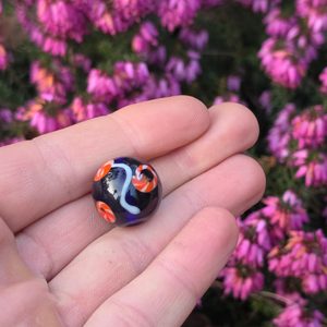 VINUTÁ PERLE, SKLENĚNÝ KORÁLEK - HISTORICKÉ KORÁLKY - ŠPERKY