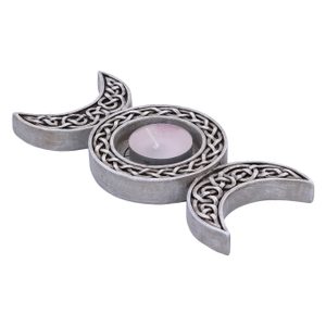 TRIPLE MOON, SVÍCEN NA ČAJOVÉ SVÍČKY 17.5CM - SVÍCNY - HOME DECOR