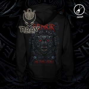 FENRIR, MIKINA S KAPUCÍ ZIP - MIKINY - MÓDA