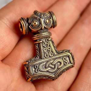 THOROVO KLADIVO, ERIKSTORP, GOTLAND, BRONZ - PŘÍVĚSKY - ŠPERKY