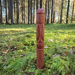 VELES, SLOVANSKÝ BŮH LESA, VYŘEZÁVANÁ SOŠKA - SOŠKY, RELIÉFY, TRUHLY - HOME DECOR