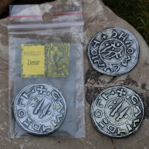 DENÁR BOLESLAV I. REPLIKA MINCE - MINCE, NUMISMATIKA - KOVÁŘSTVÍ A MINCE