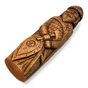 PERUN, SLOVANSKÝ BŮH, VYŘEZÁVANÁ SOŠKA - SOŠKY, RELIÉFY, TRUHLY - HOME DECOR
