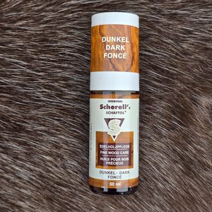 SCHAFTOL OLEJ NA PAŽBY A STŘENKY, TMAVO-HNĚDÝ S HOUBIČKOU, 50ML - PŘÍSLUŠENSTVÍ PRO NOŽE - ZBRANĚ