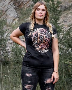 URUZ, EDICE FUTHARK, TRIČKO BAREVNÉ DÁMSKÉ - TRIČKA DÁMSKÁ - MÓDA