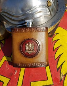 PLACATICE S.P.Q.R. - KOŽENÉ LAHVE, PLACATKY - SEDLÁŘSTVÍ